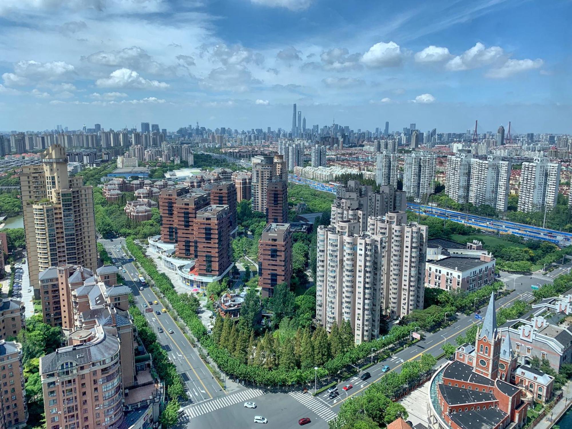 Shanghai Marriott Hotel Pudong East - Only A 30 Minute Drive From Disney Eksteriør bilde