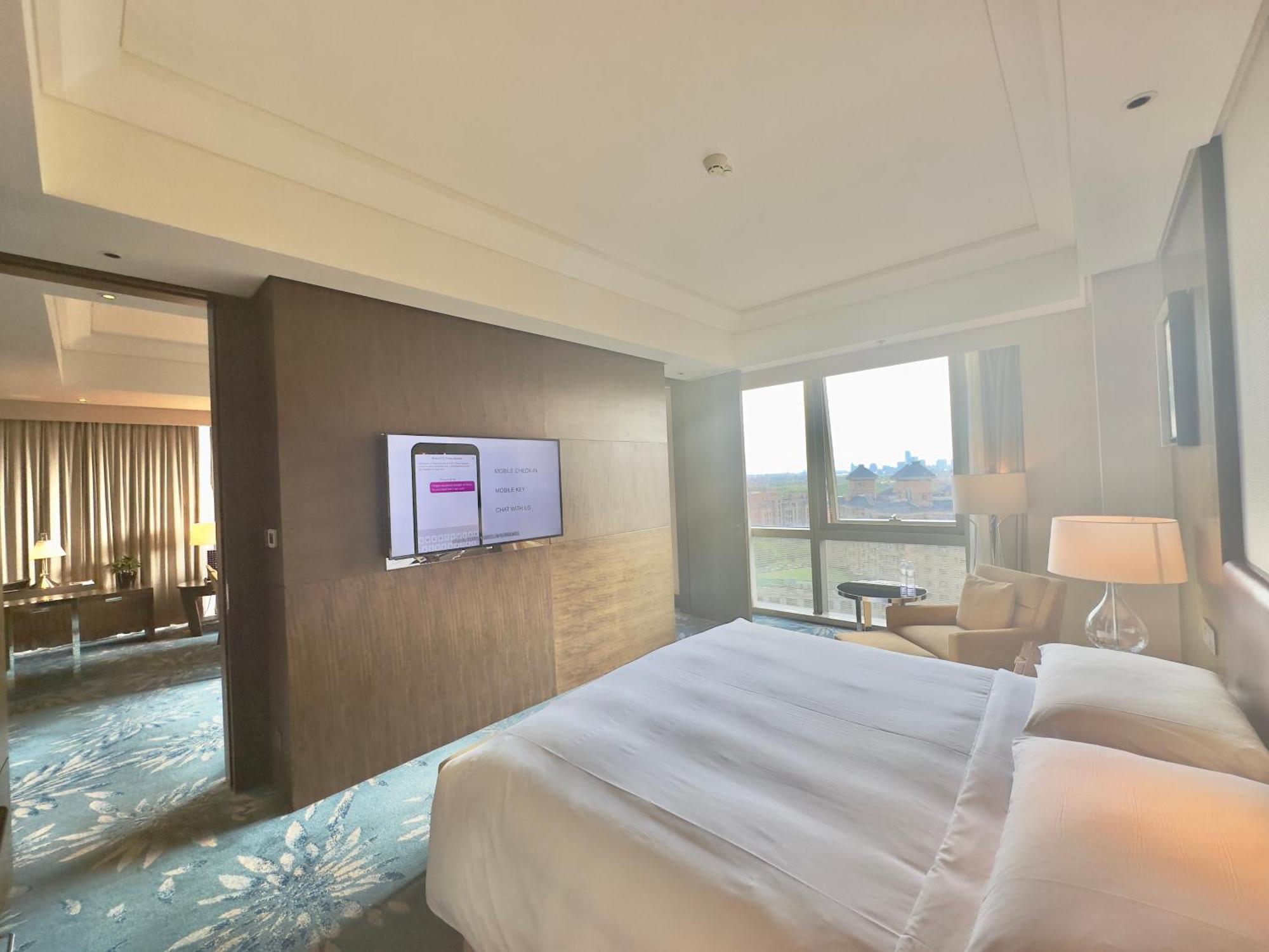 Shanghai Marriott Hotel Pudong East - Only A 30 Minute Drive From Disney Eksteriør bilde