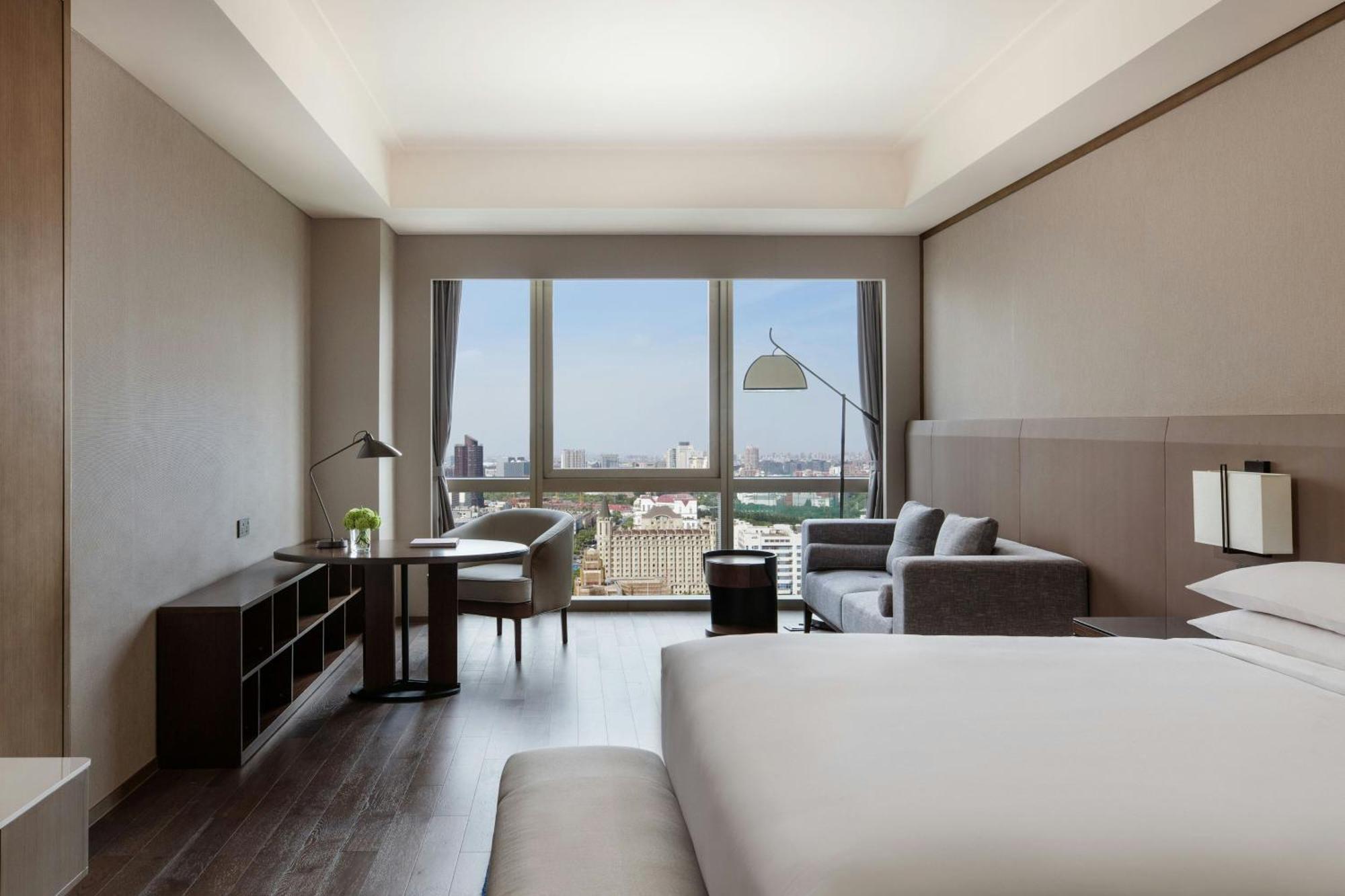 Shanghai Marriott Hotel Pudong East - Only A 30 Minute Drive From Disney Eksteriør bilde