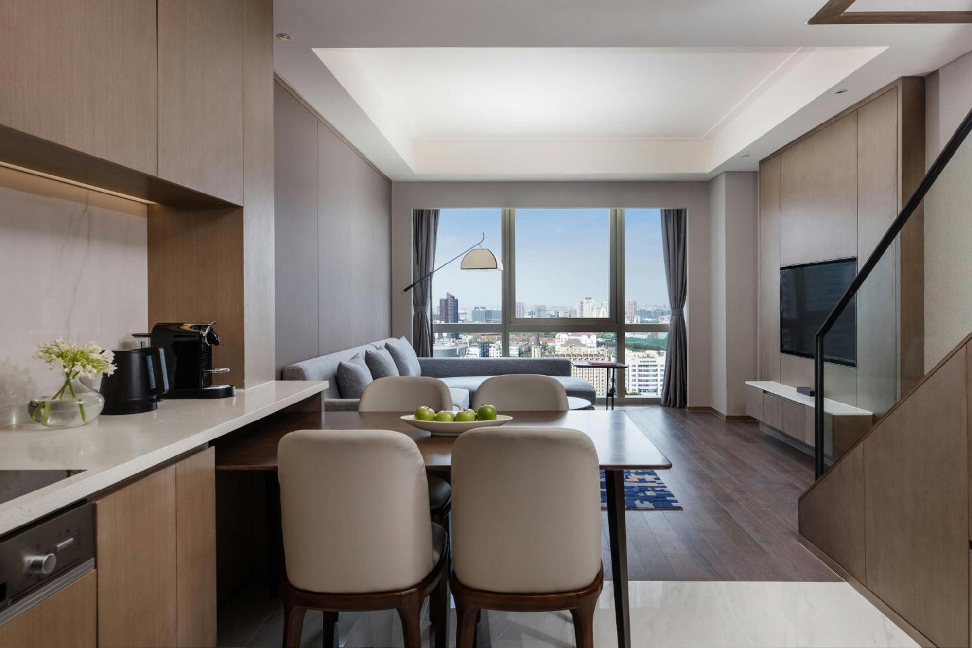 Shanghai Marriott Hotel Pudong East - Only A 30 Minute Drive From Disney Eksteriør bilde