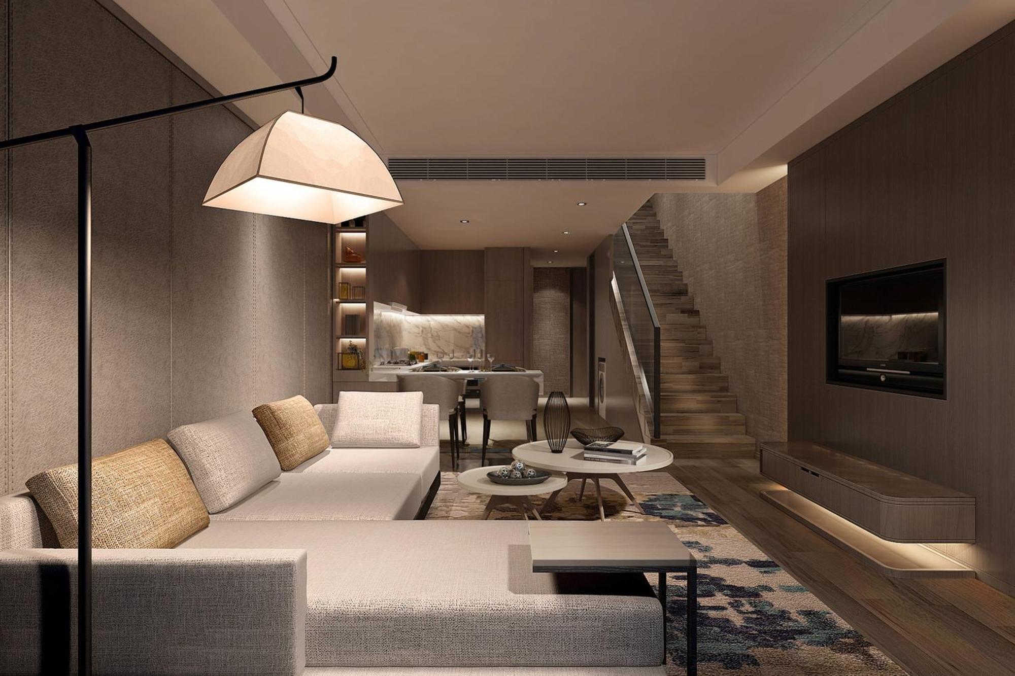 Shanghai Marriott Hotel Pudong East - Only A 30 Minute Drive From Disney Eksteriør bilde