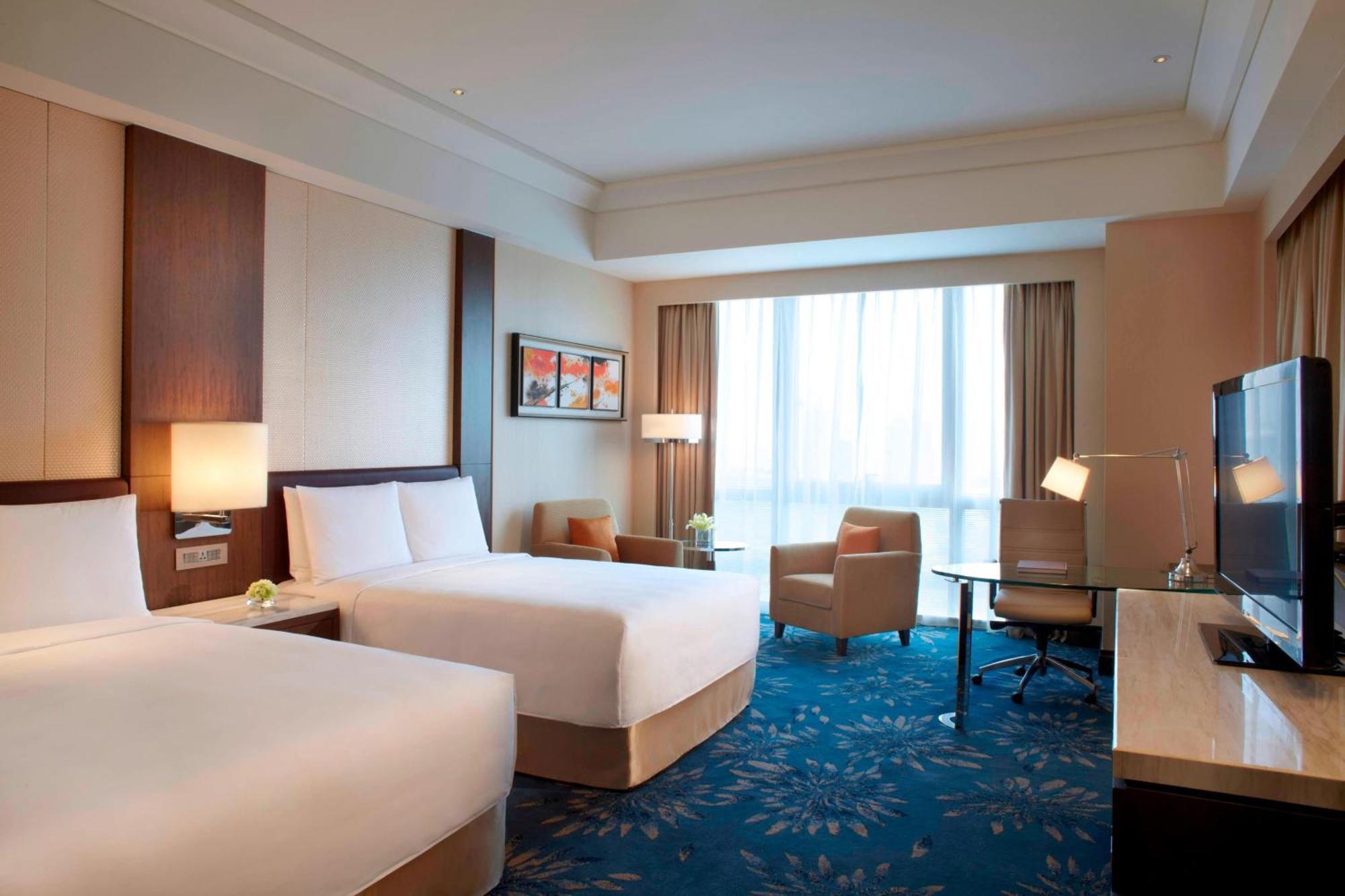 Shanghai Marriott Hotel Pudong East - Only A 30 Minute Drive From Disney Eksteriør bilde