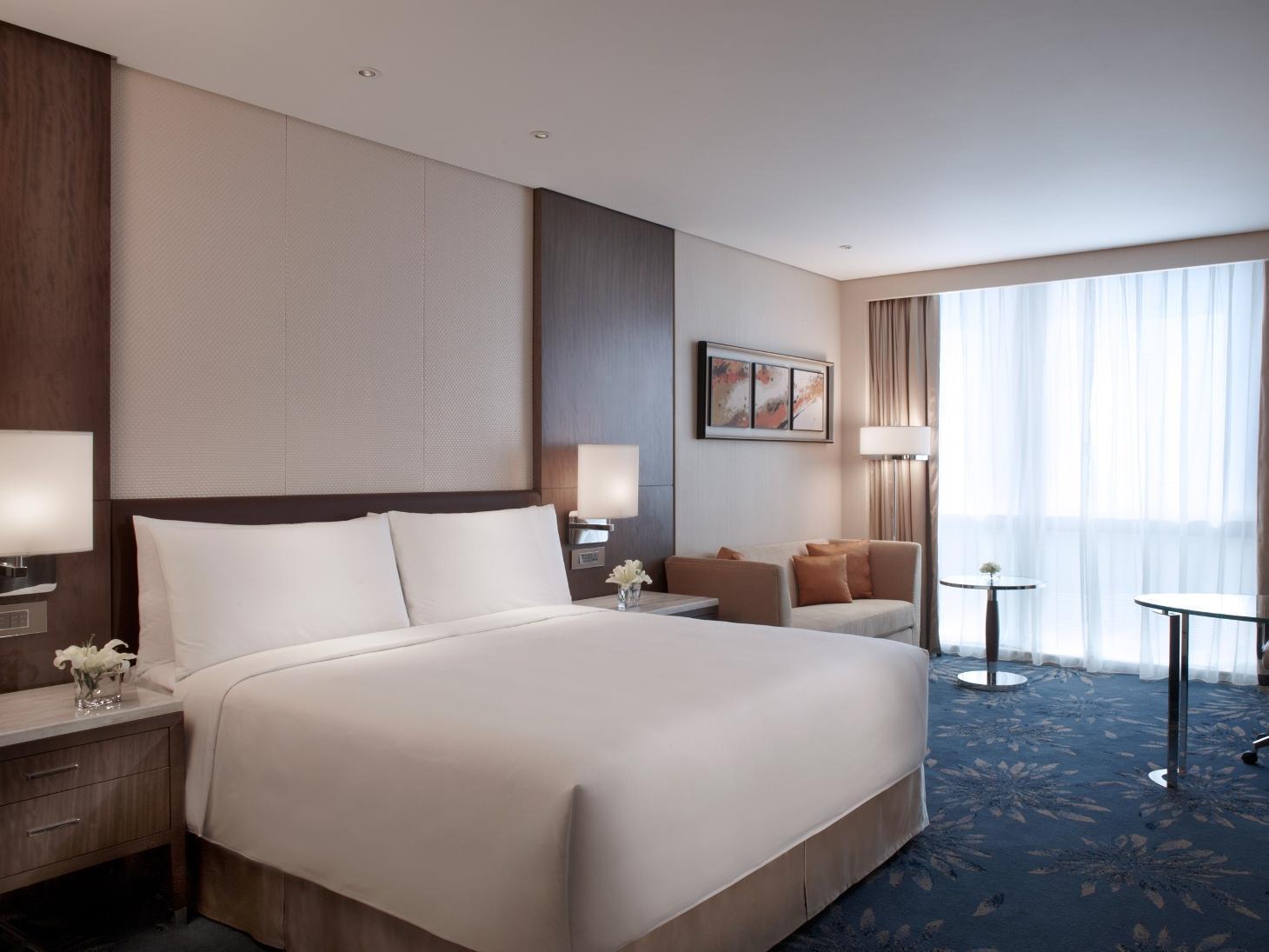 Shanghai Marriott Hotel Pudong East - Only A 30 Minute Drive From Disney Eksteriør bilde